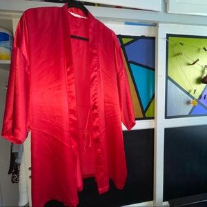 Red Victoria secret robe